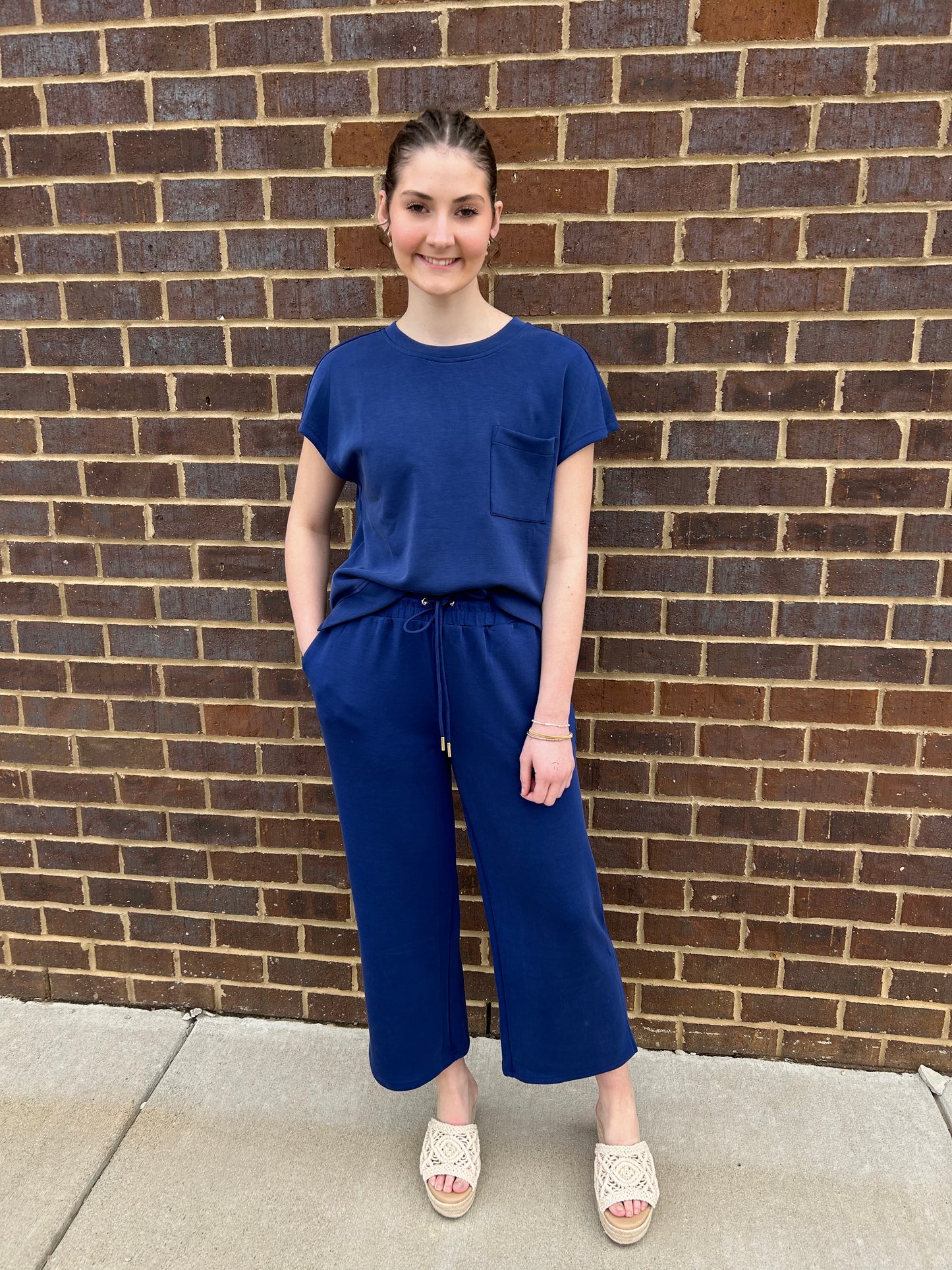 Sabrina Set - Navy