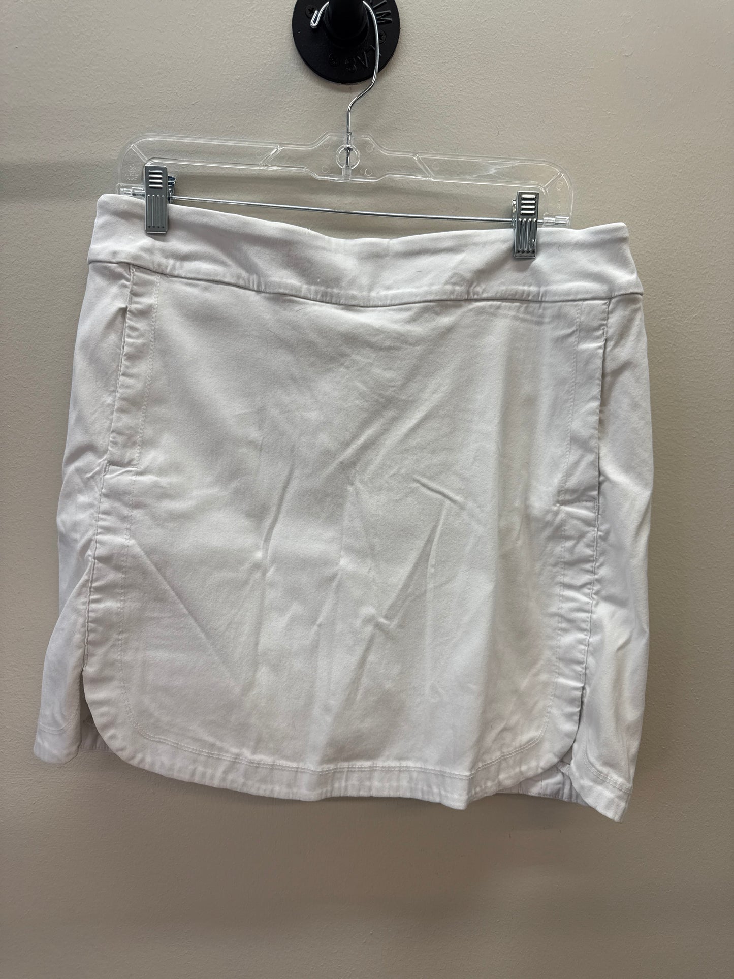 BL 0014 White Khaki Skort - sz 14