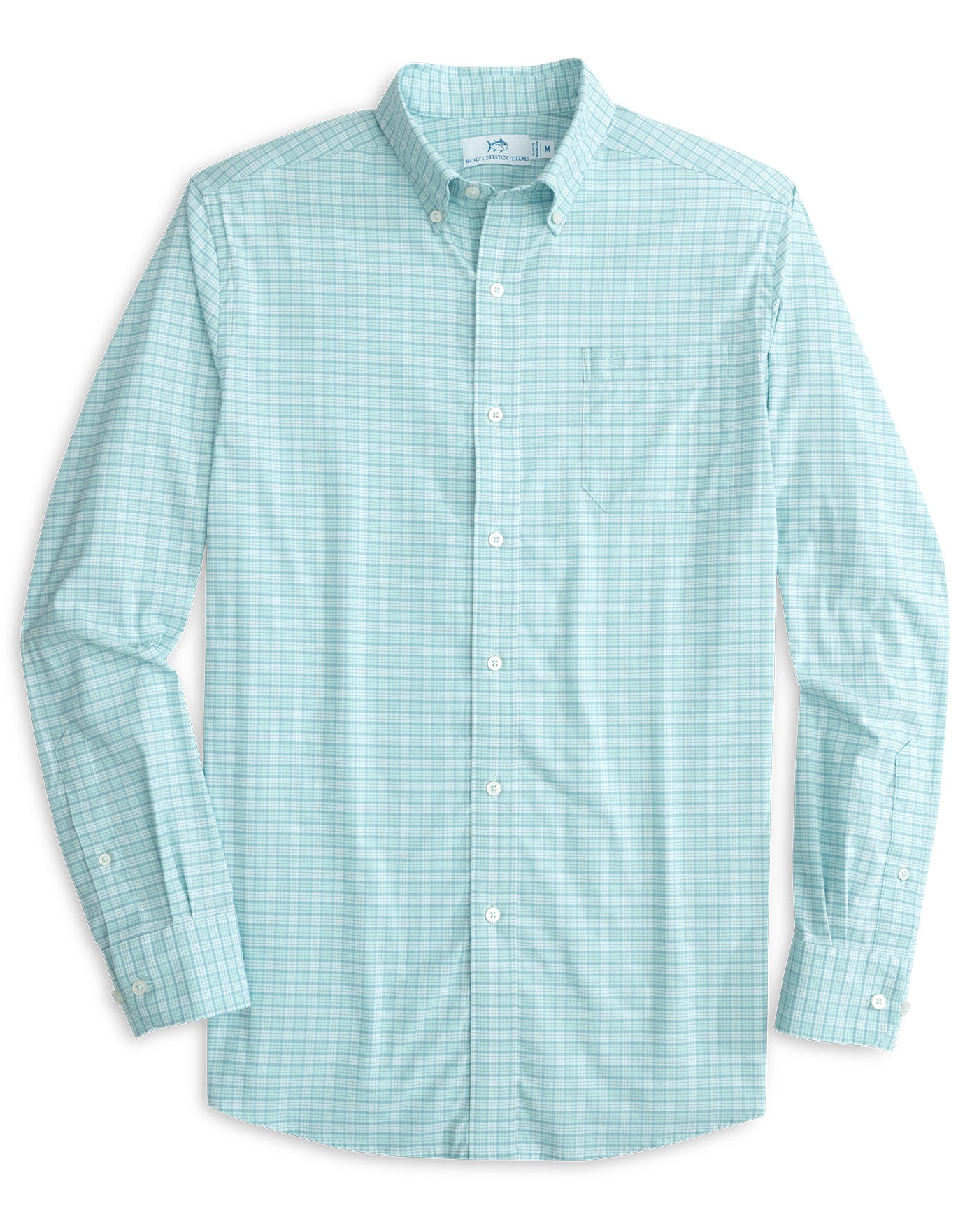 Coastal Passage Trailside Plaid LS Sport Shirt
