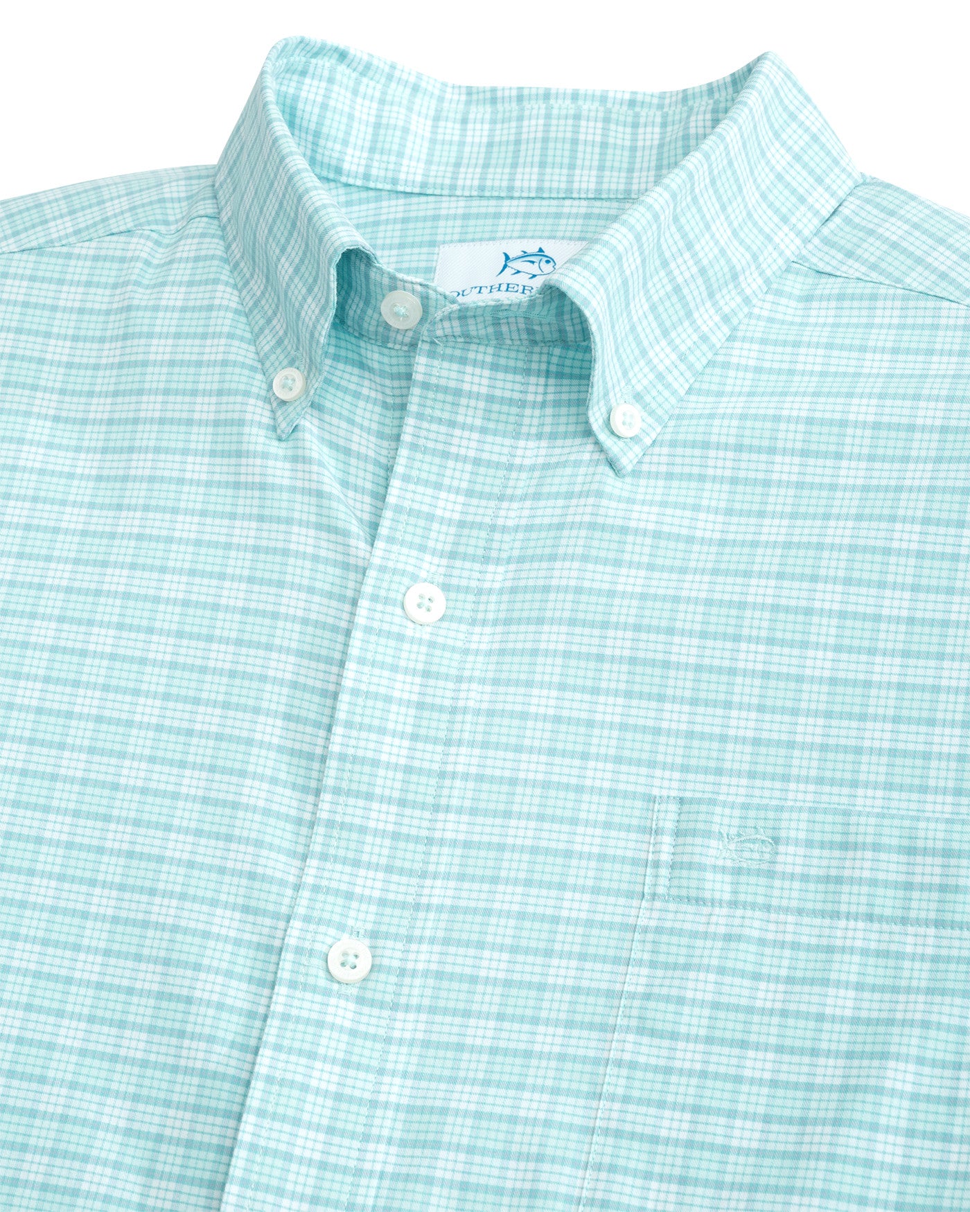 Coastal Passage Trailside Plaid LS Sport Shirt