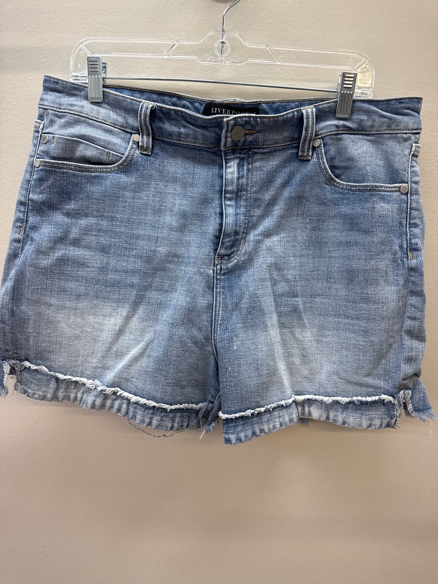 BL 0014 LiverPool Denim Shorts - sz 14/32