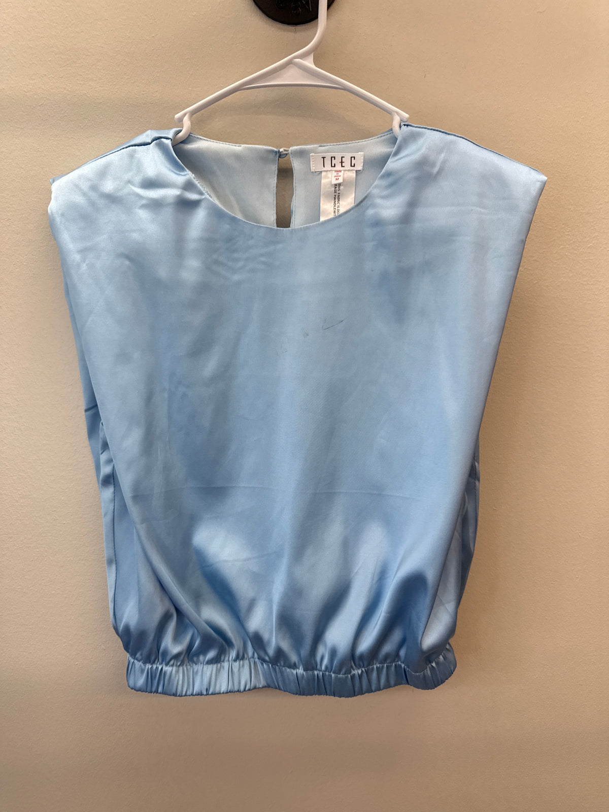 PK 0007 TCEC Powder Blue Top - Medium