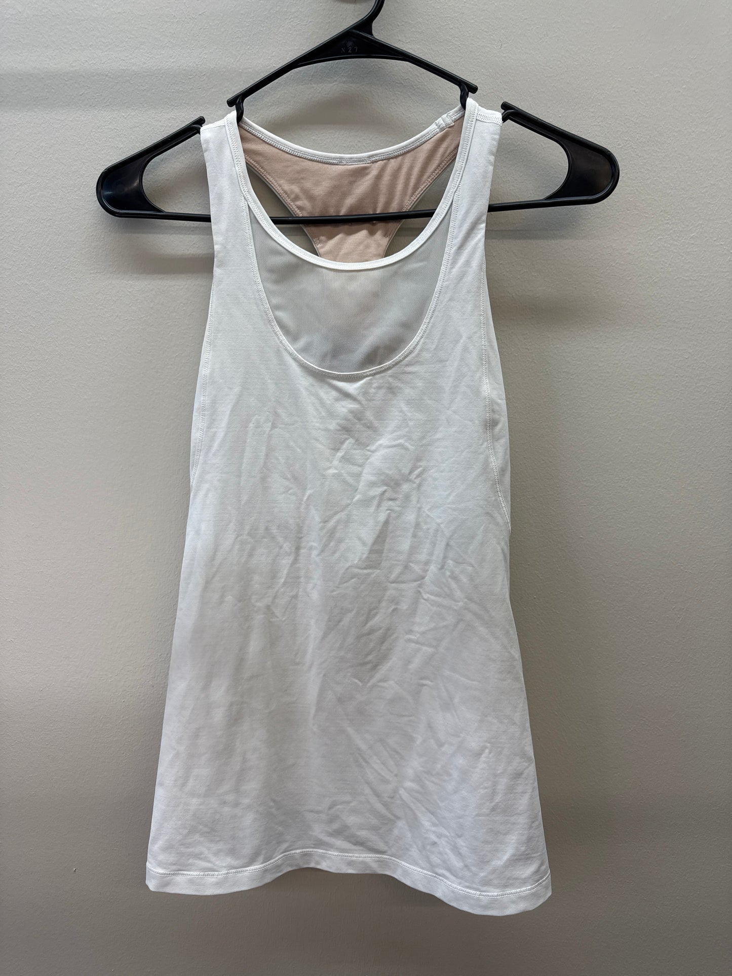 BL 0010 Lululemon White Tank - sz 6
