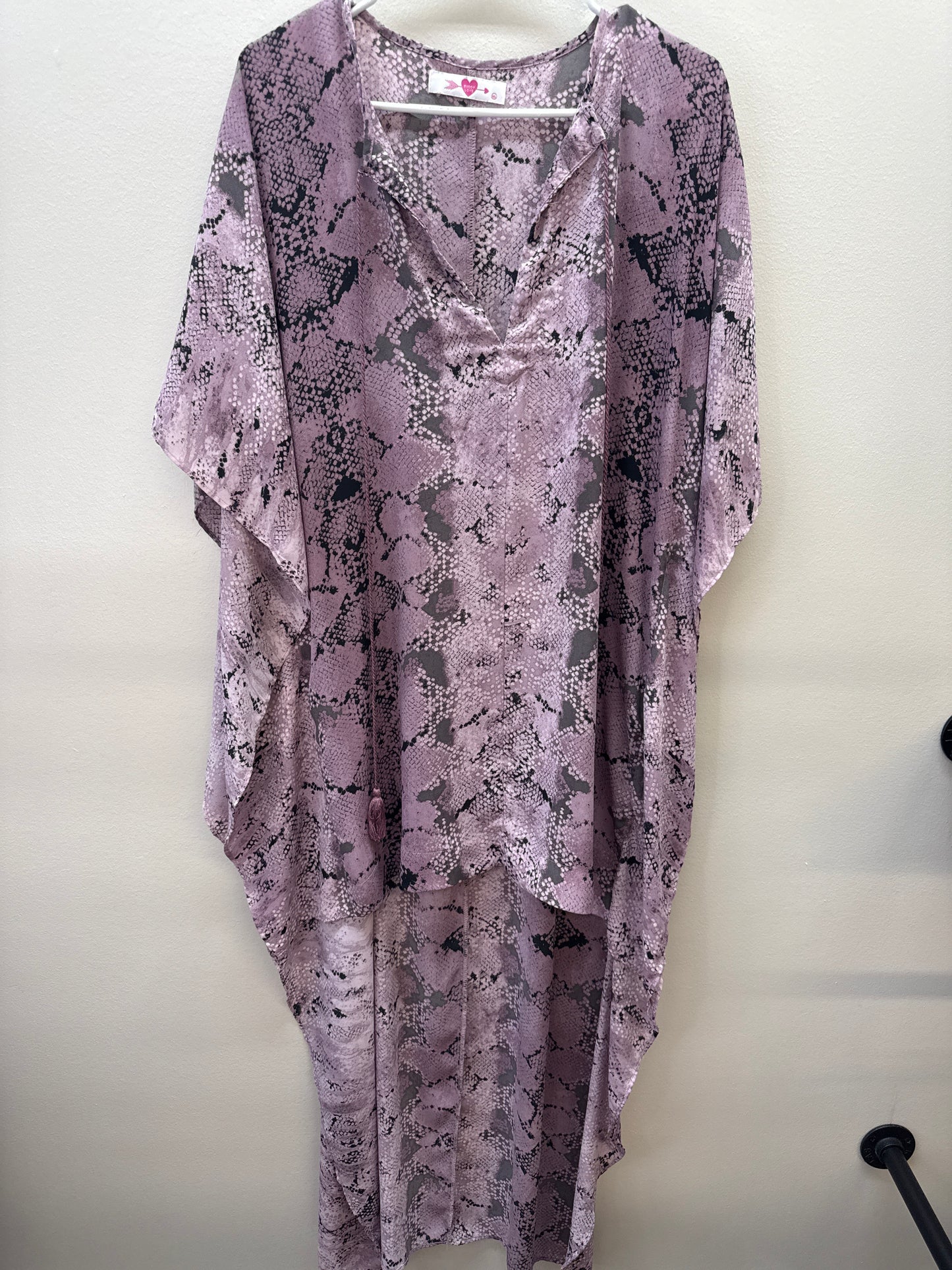BL 0014 Buddy Love HighLow Purple Dress - M/L