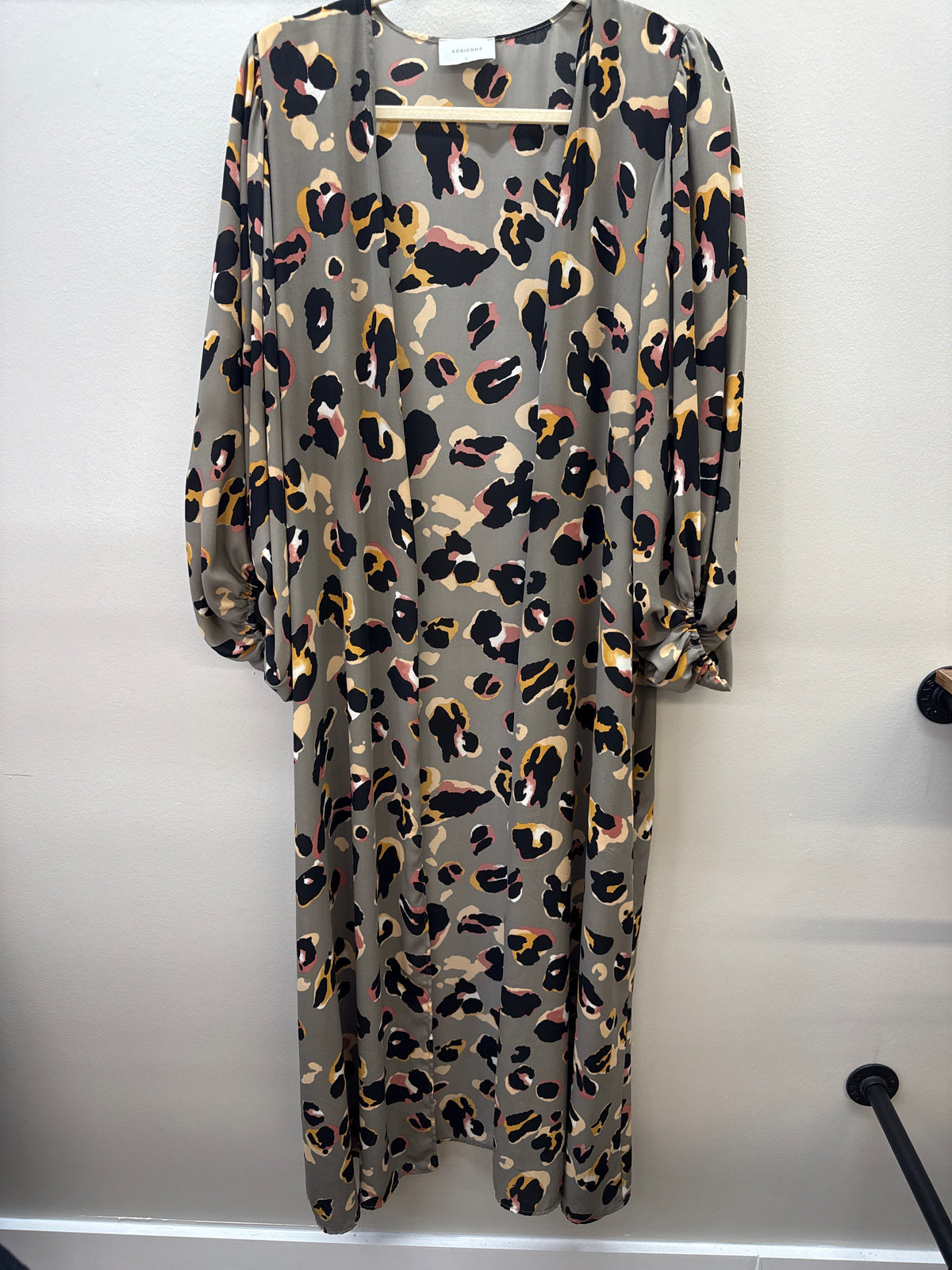 BL 0014 Adrienne Cheetah Duster - Large