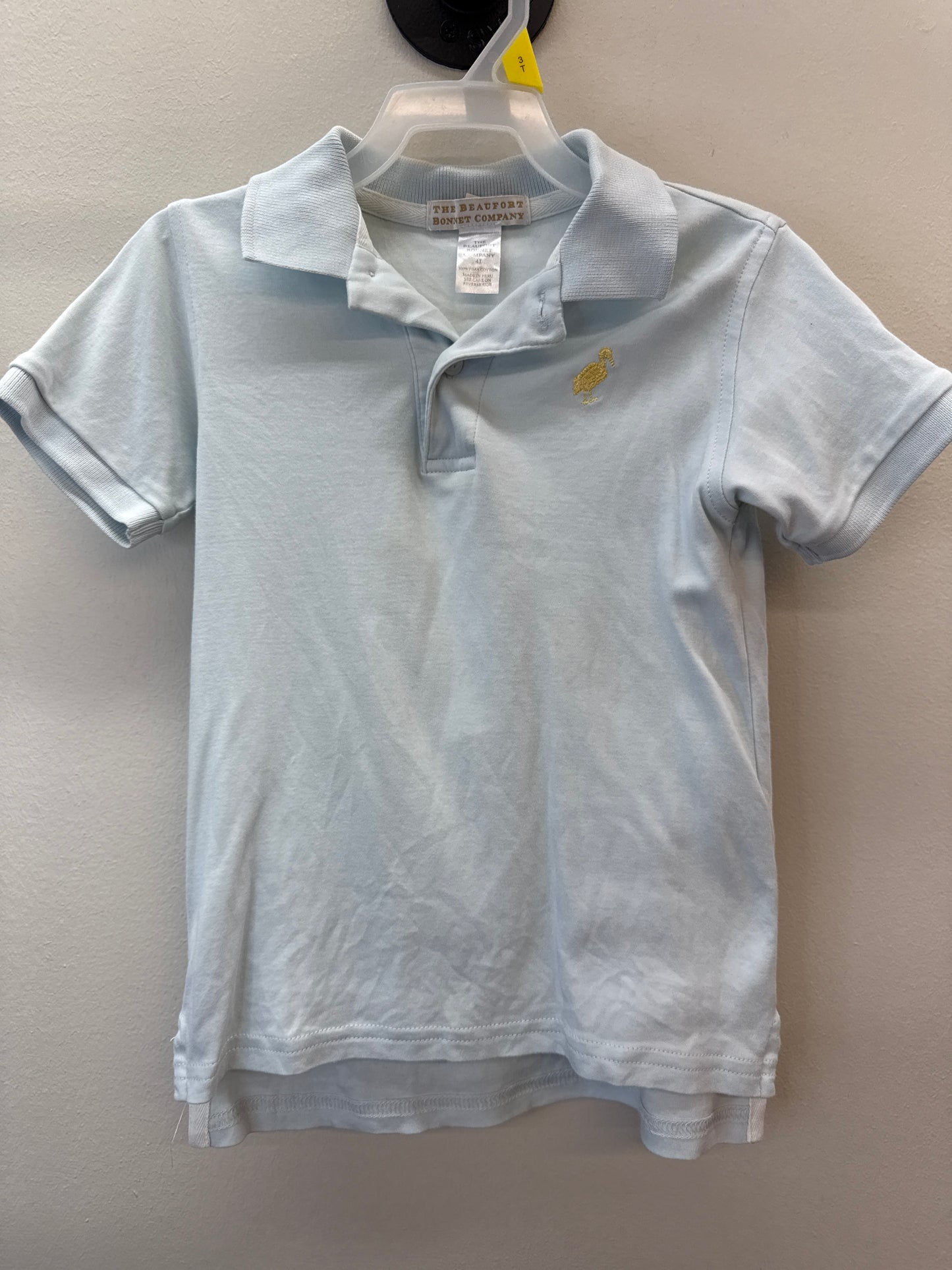 PK*0005 TBBC Lt Blue Polo - 4T