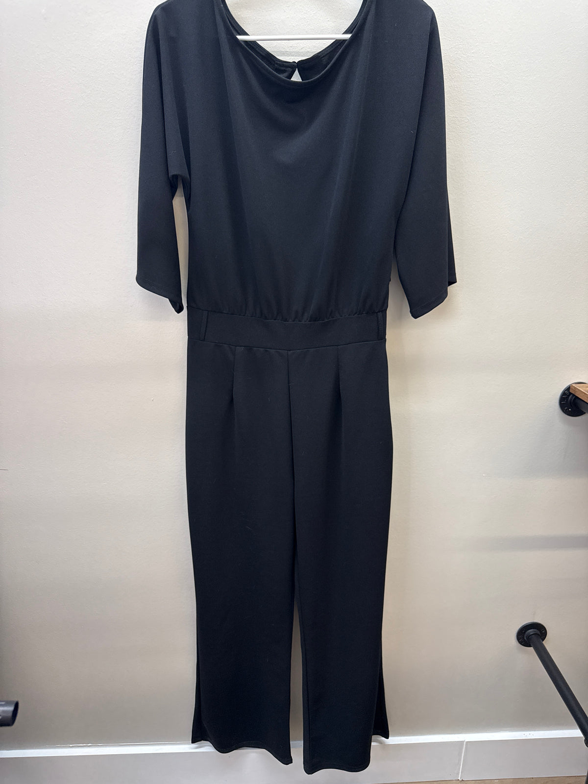 BL 0014 Black JumpSuit - Medium