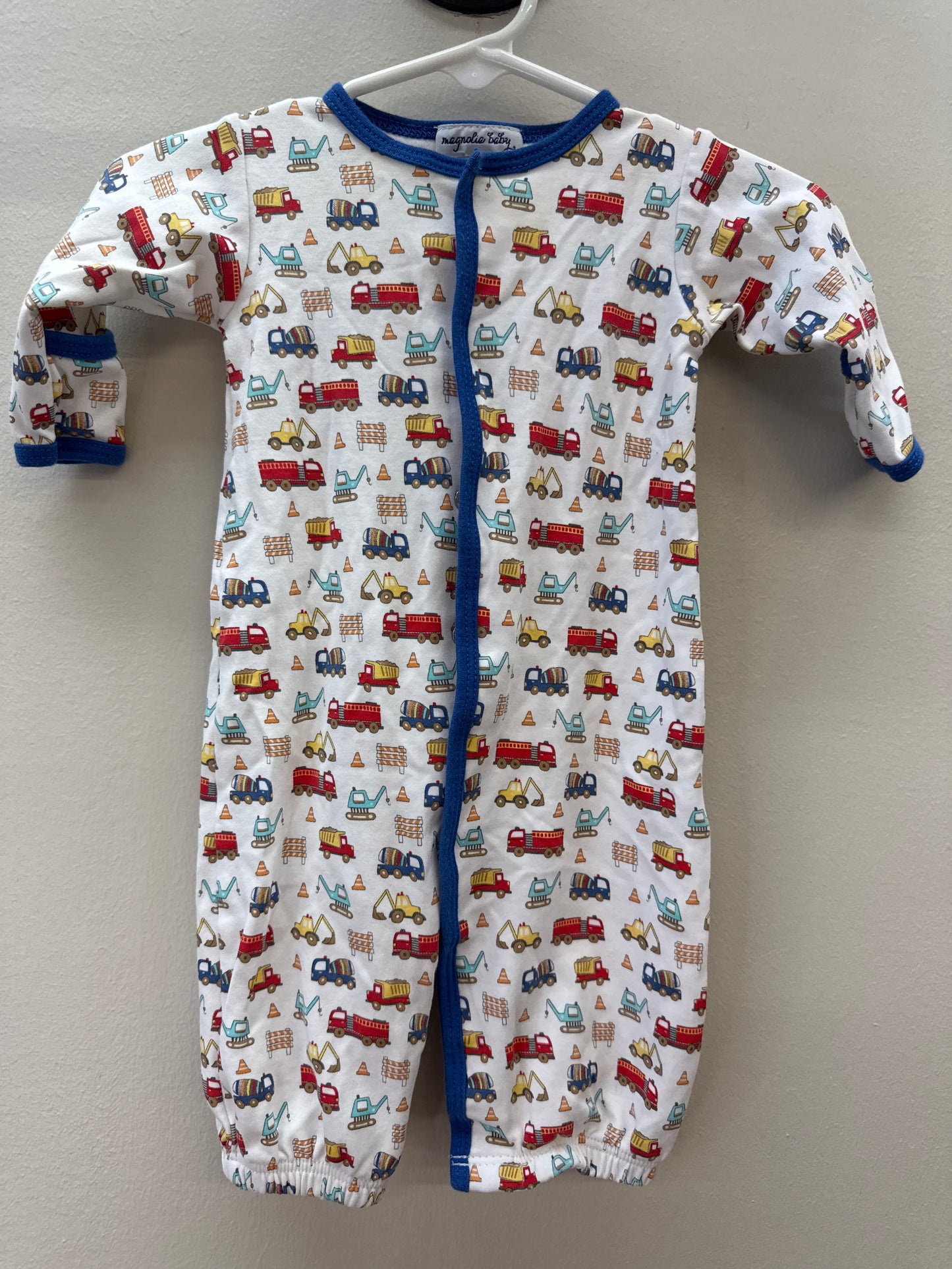 BL 0002 Construction Converter Gown - Newborn