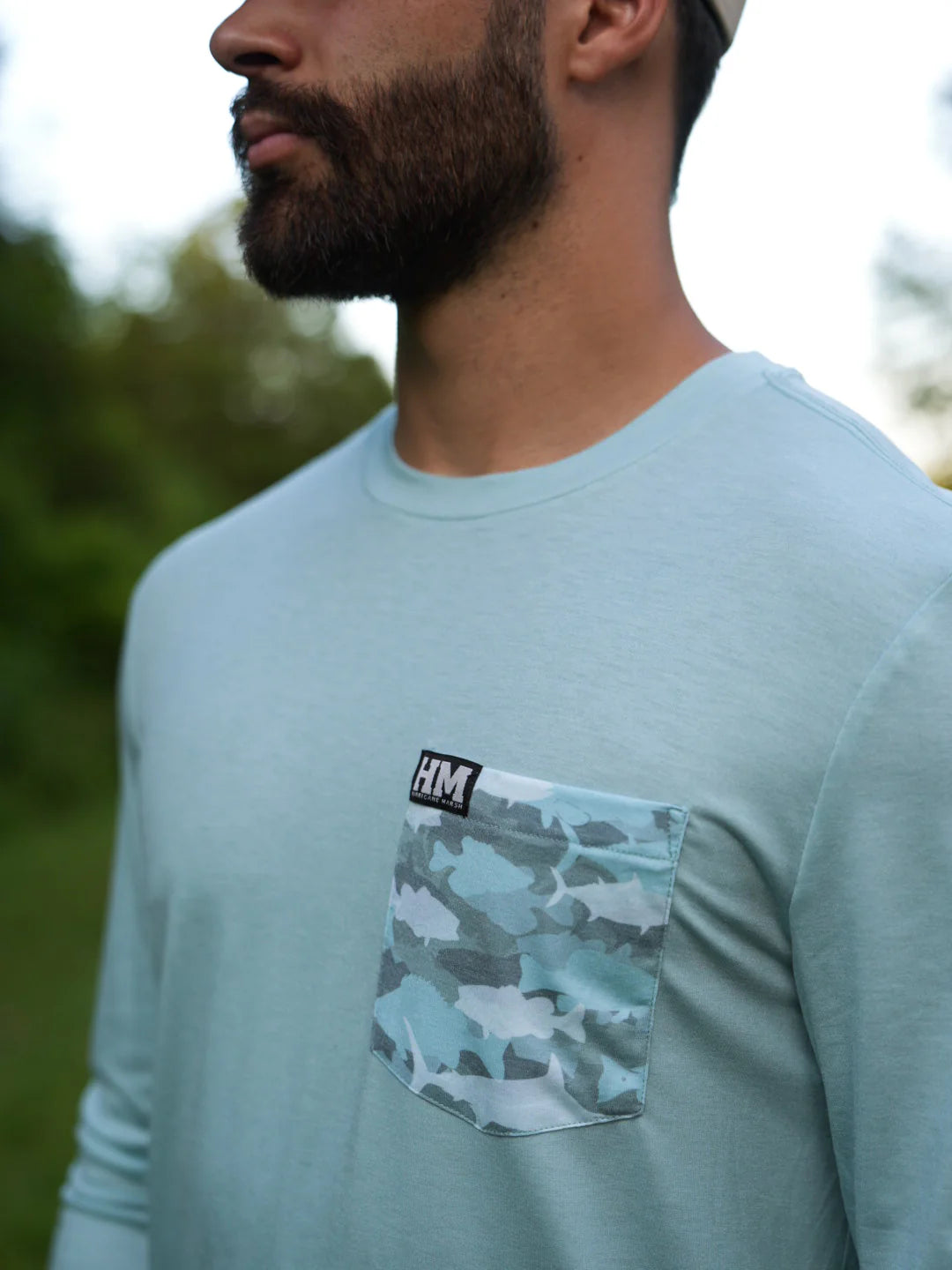 The Navigator Blue Performance Longsleeve