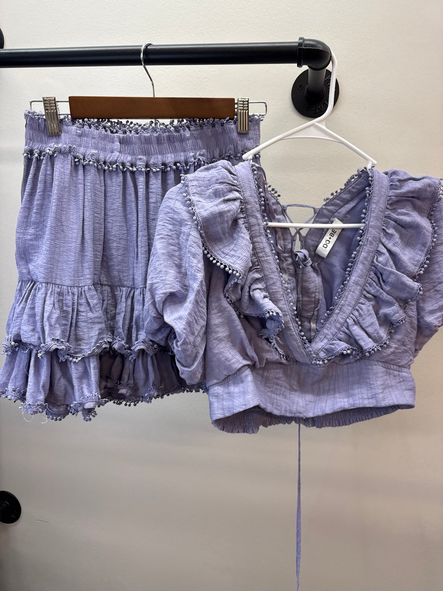 PK 0006 Do+Be Purple Skirt SET - Large