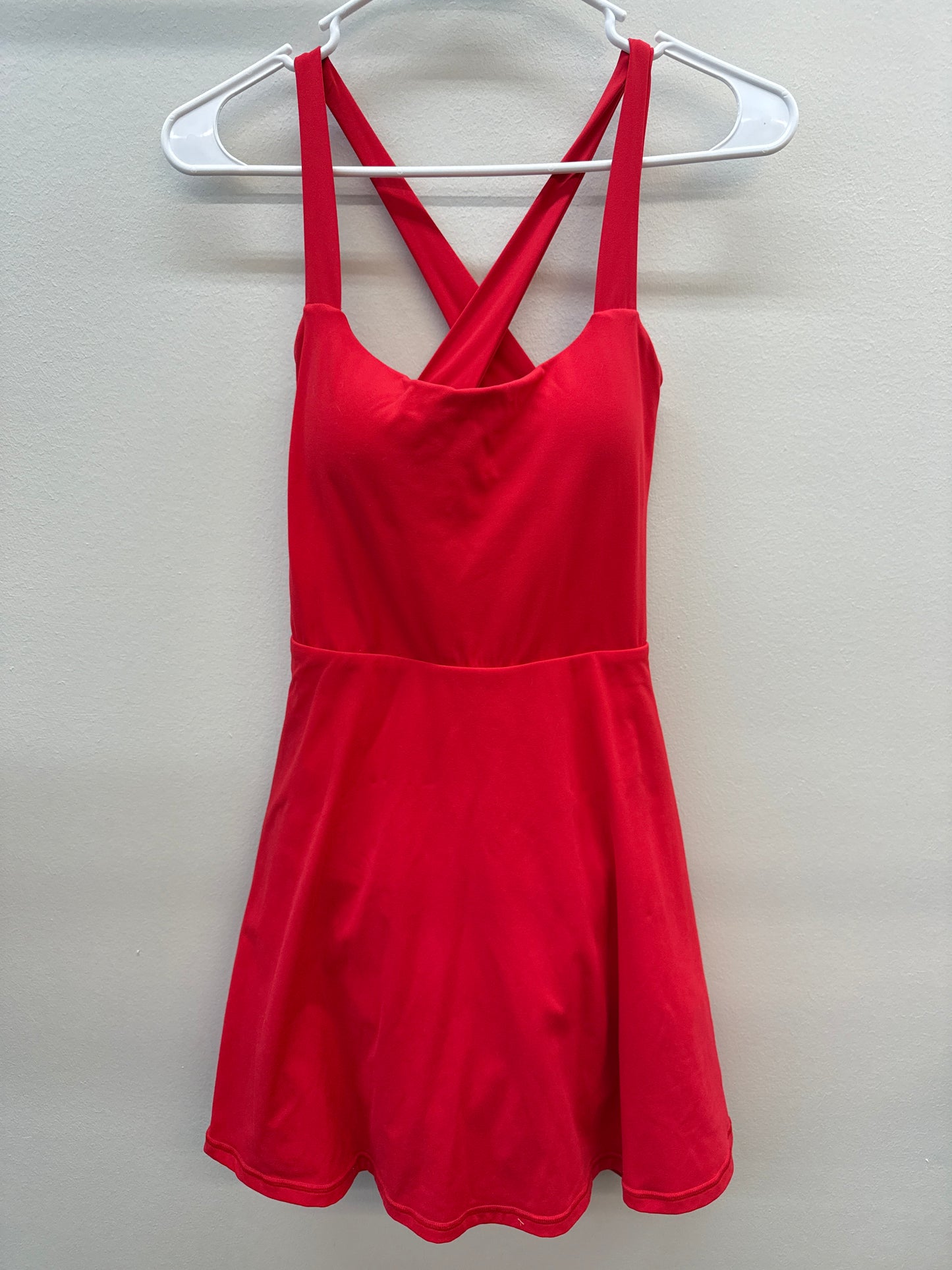 PK 0007 Red Athletic Dress - Medium