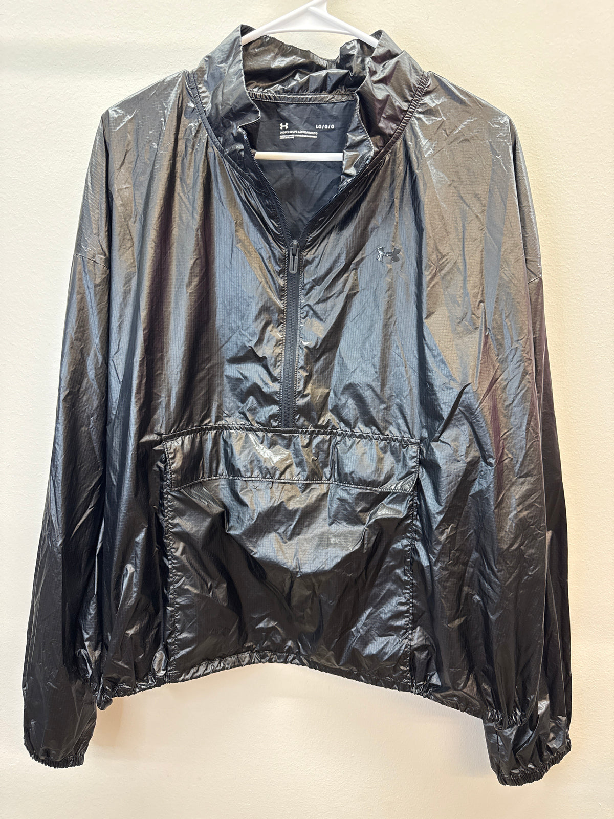 PK 0006 Under Amour Black Windbreaker - Large