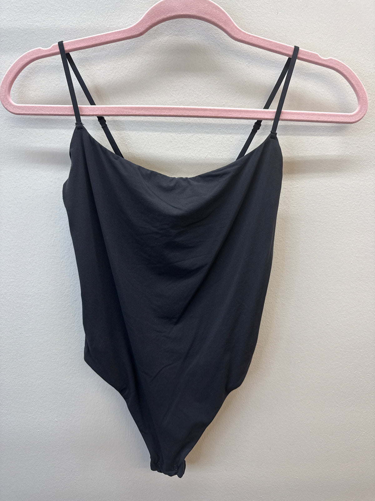 PK*0009 Skims Black Bodysuit - Small