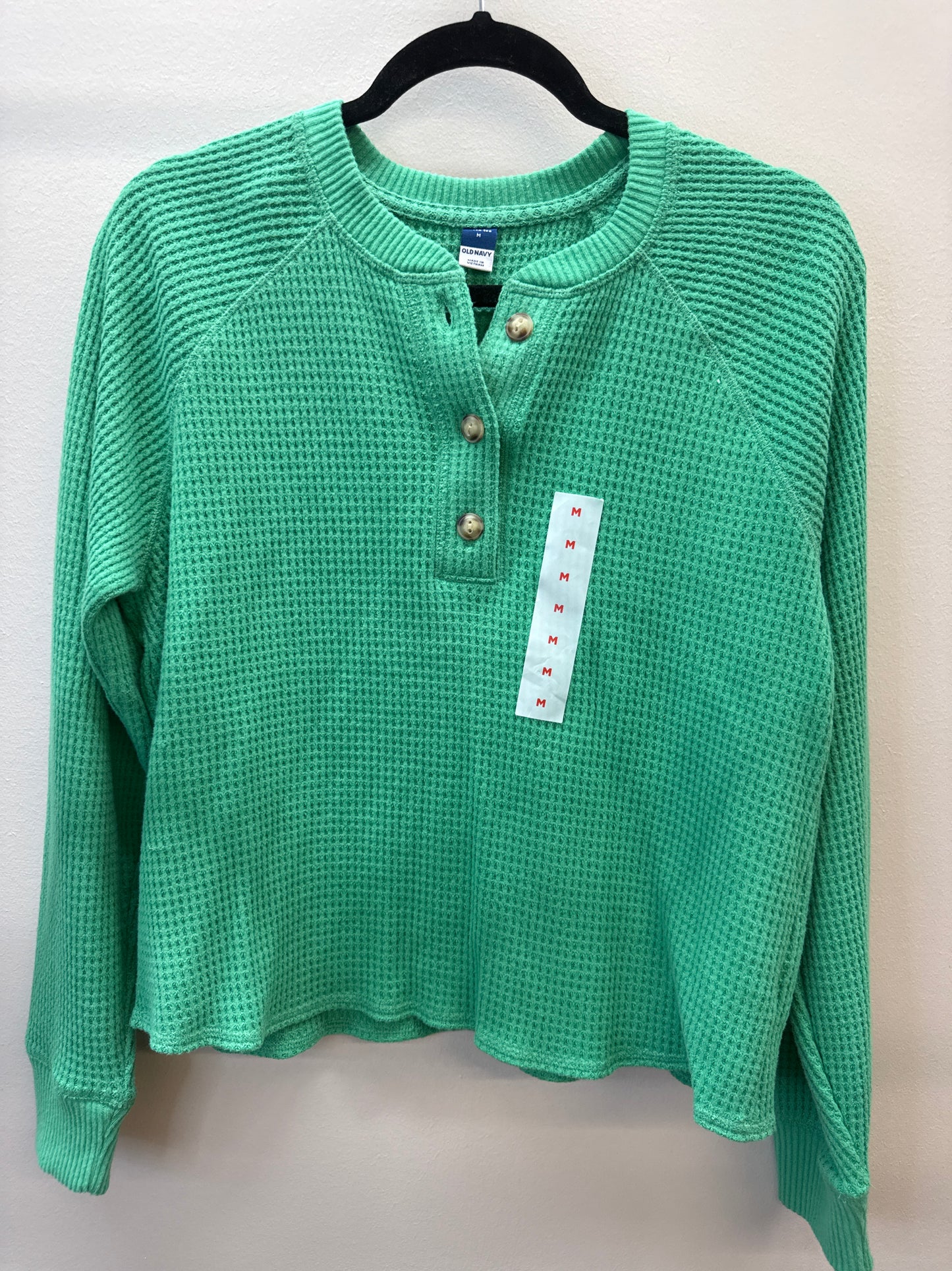 PK 0004 NWT Old Navy Green Top - Medium