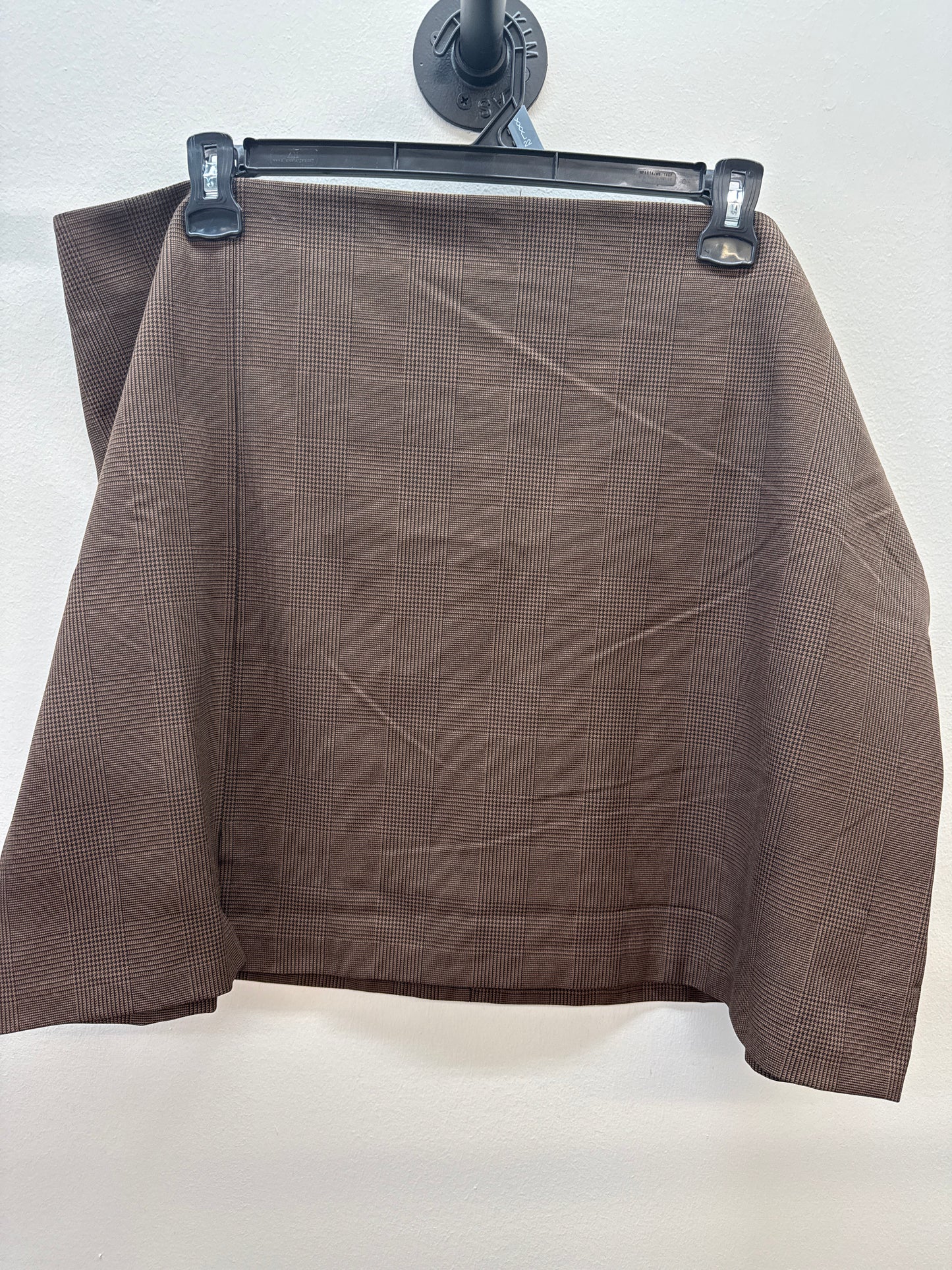 BL 0012 NWT Time&Tru Brown Skirt - 3XL