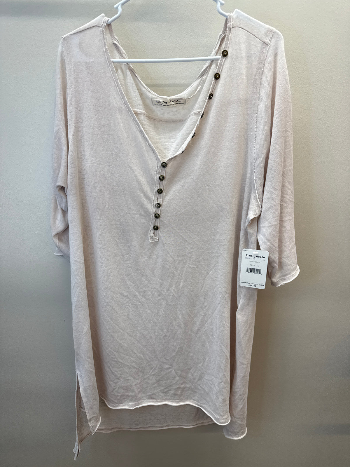 PK 0006 NWT Free People Tee Dress - XL