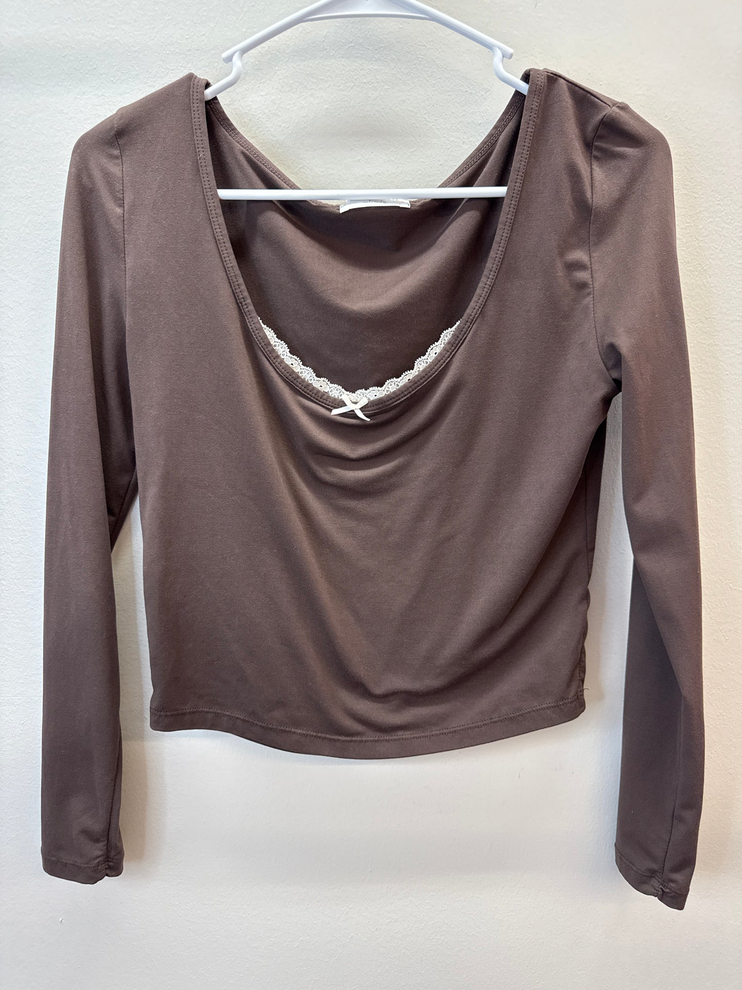 PK 0007 Altered State Brown Top - Large
