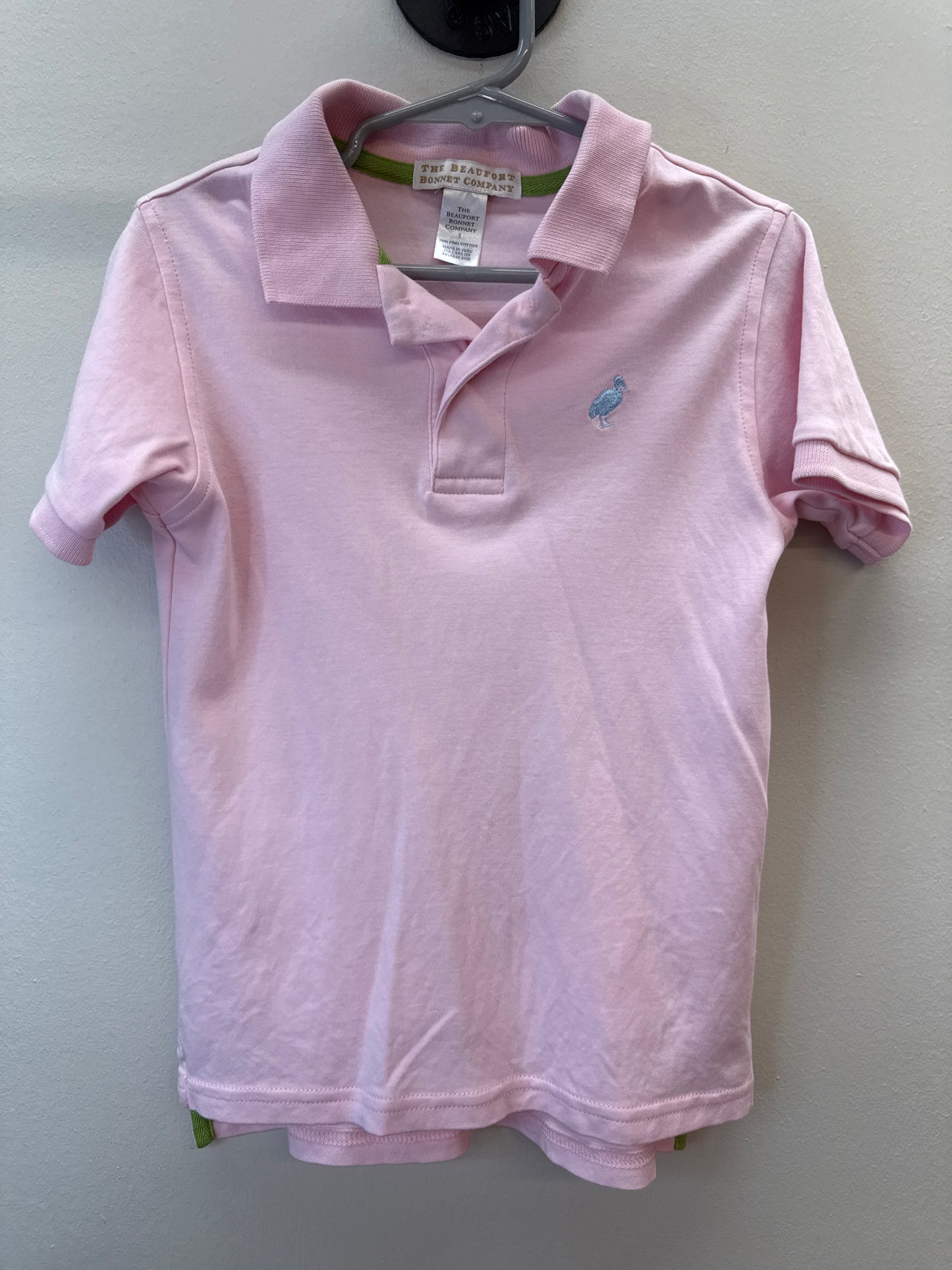 PK*0005 TBBC Pink Polo - sz 5