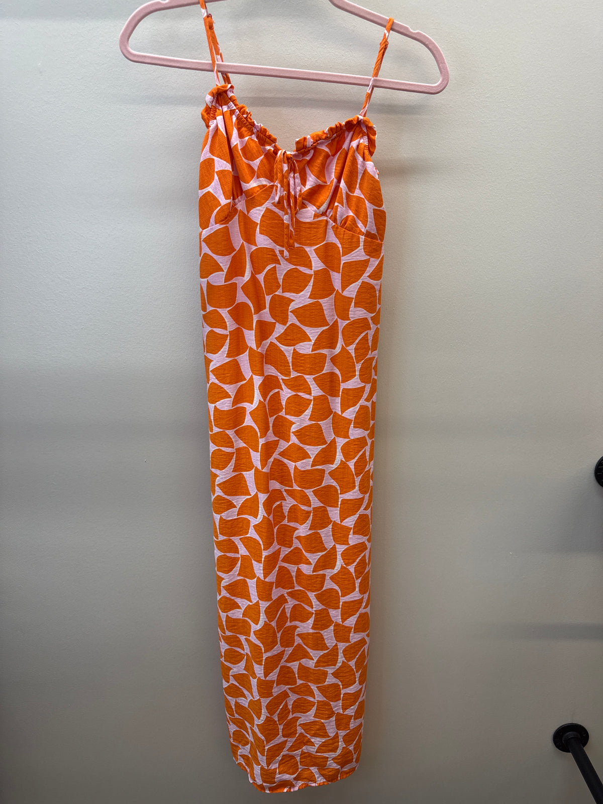 PK*0009 Orange/Pink Maxi Dress - XS