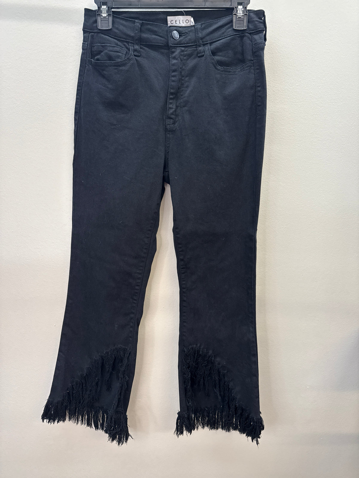 PUR*0017 Cello Black FrayBottom Jeans - 7