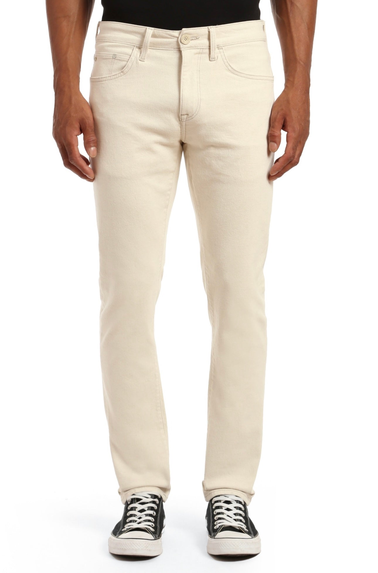 Jake Slim Leg Natural Ecru Denim Pants