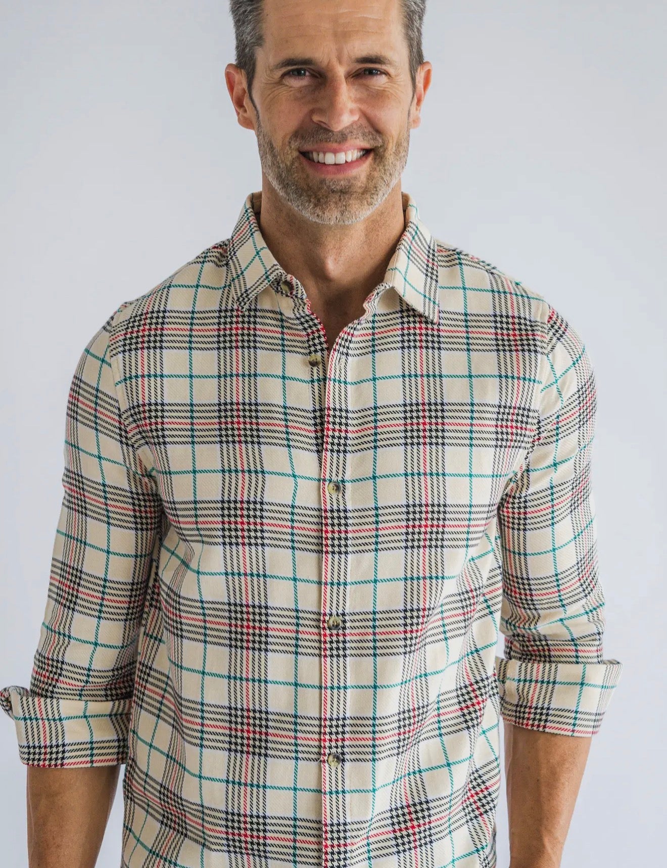 Tannen Plaid Button-Up Shirt