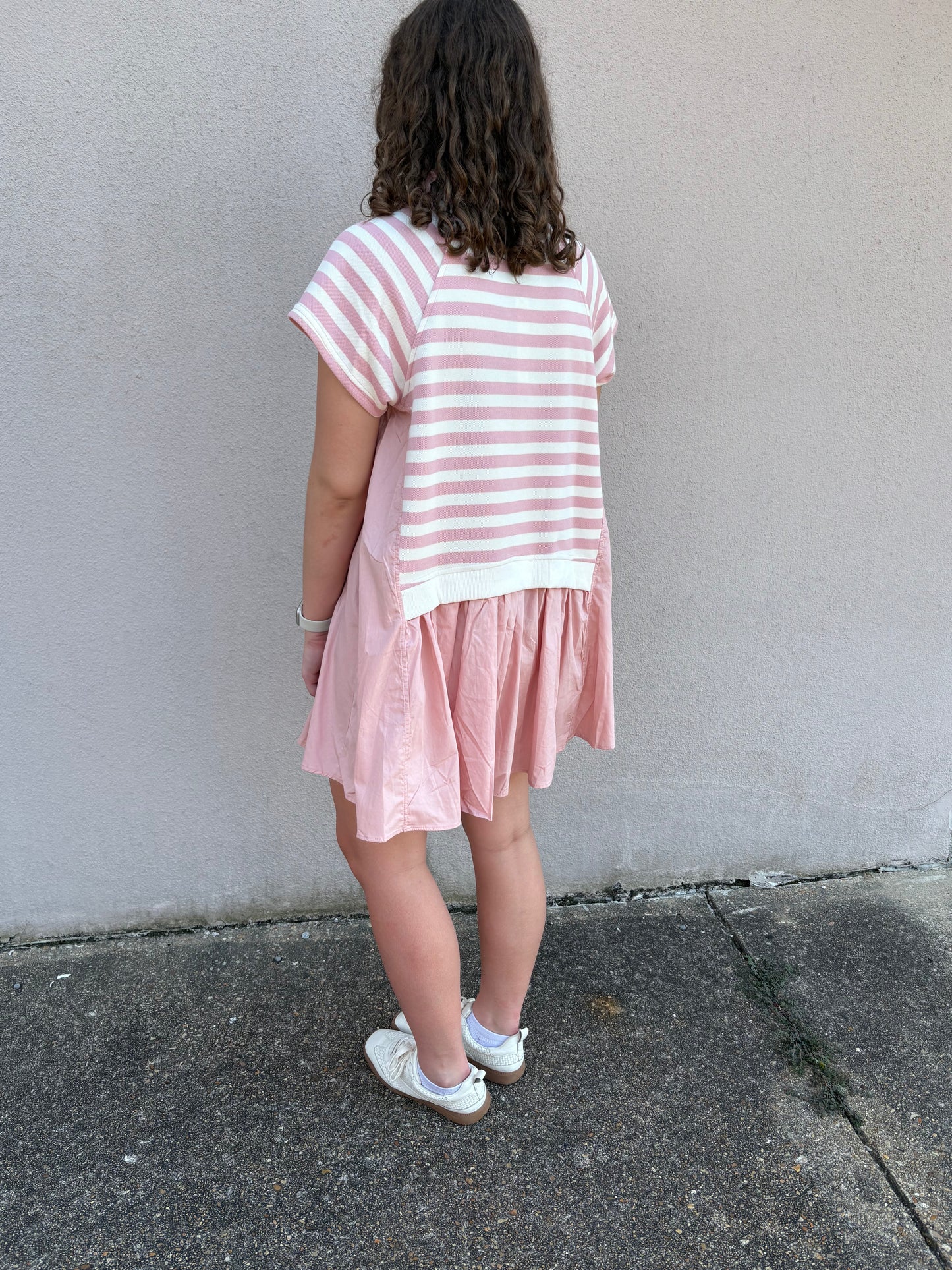 Pink Stripe Dress