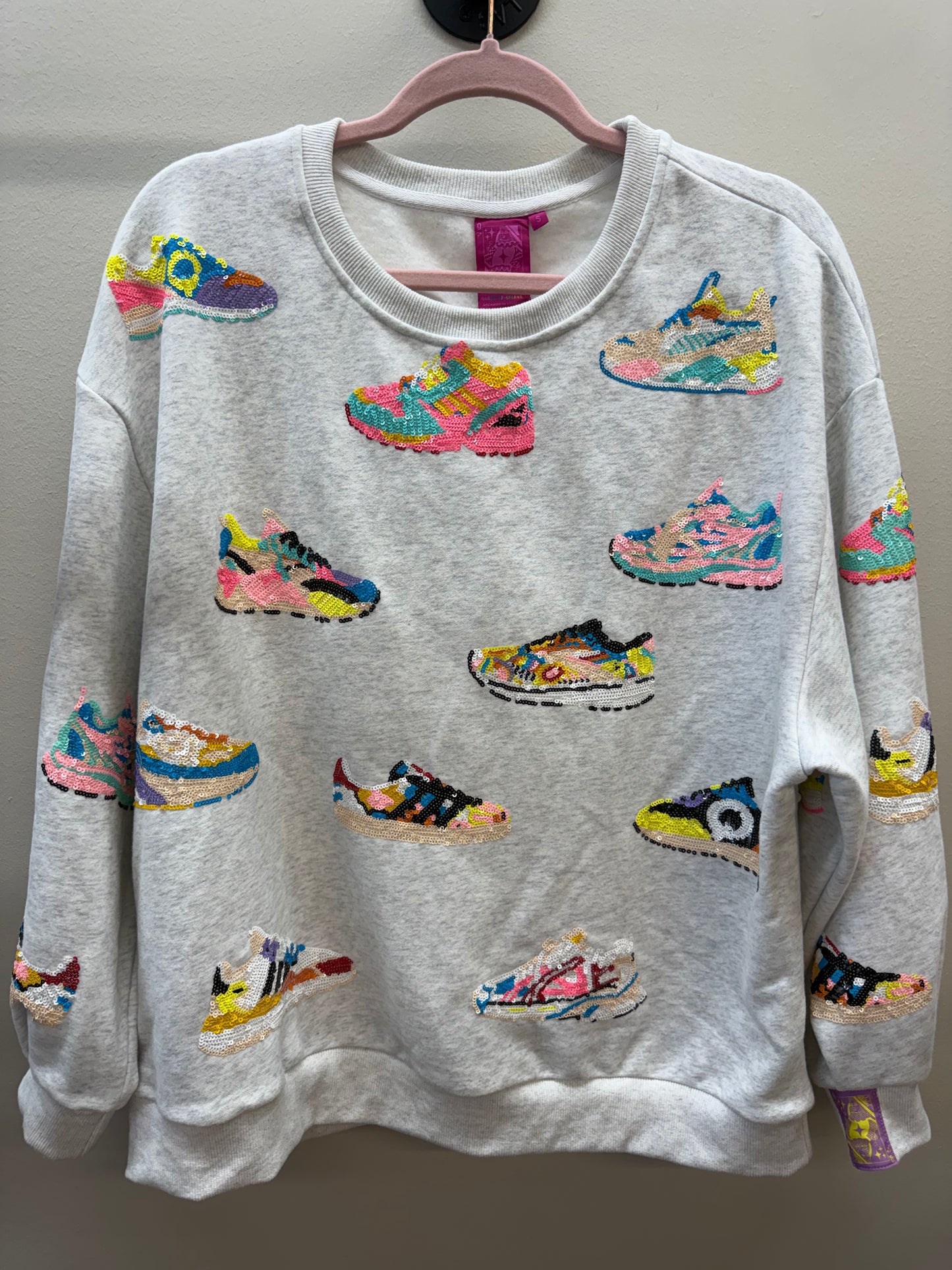 OR 0015 Queen of Sparkles Sneaker Sweatshirt - Small