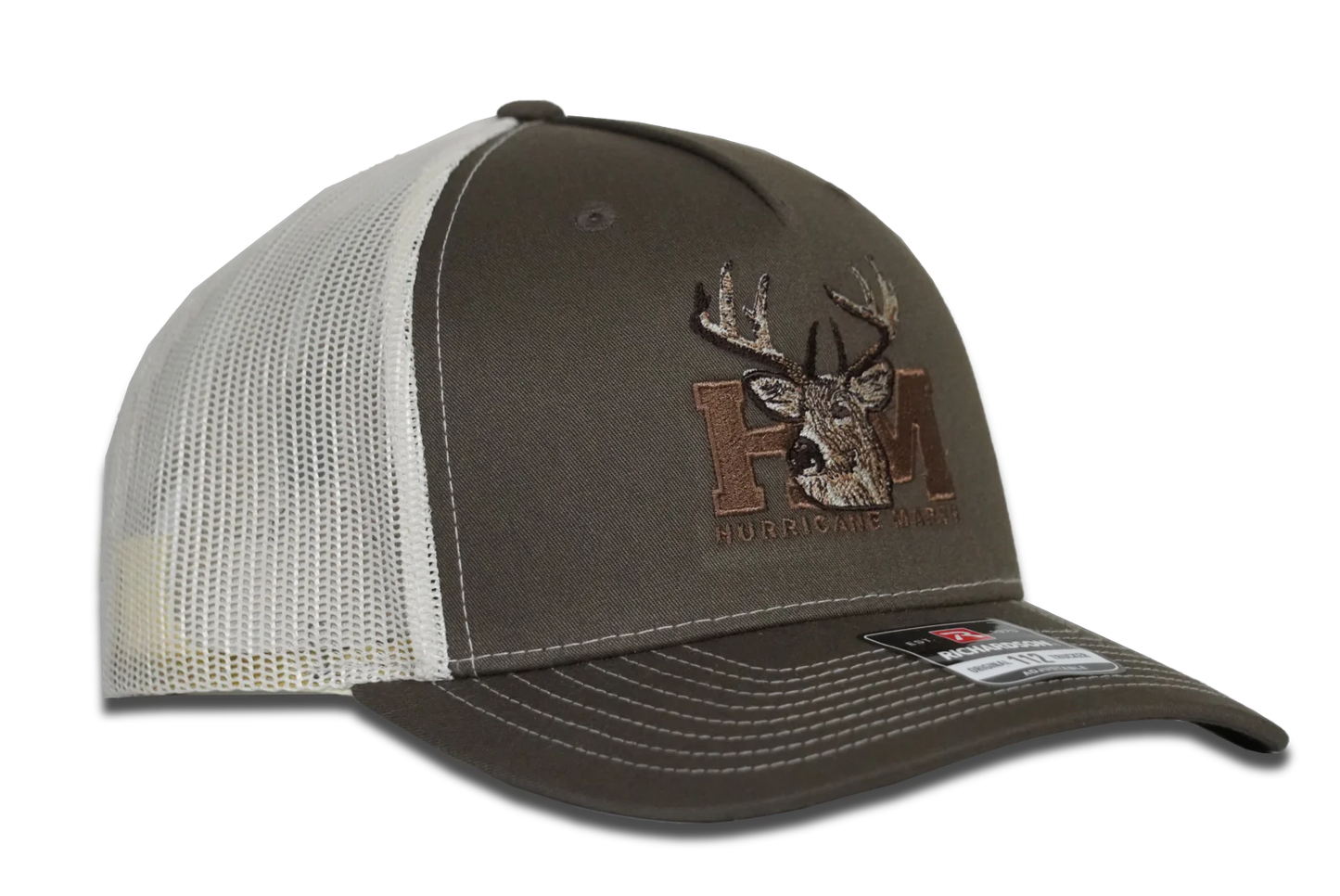 The trophy Buck Embroidered Richardson 112 Hat
