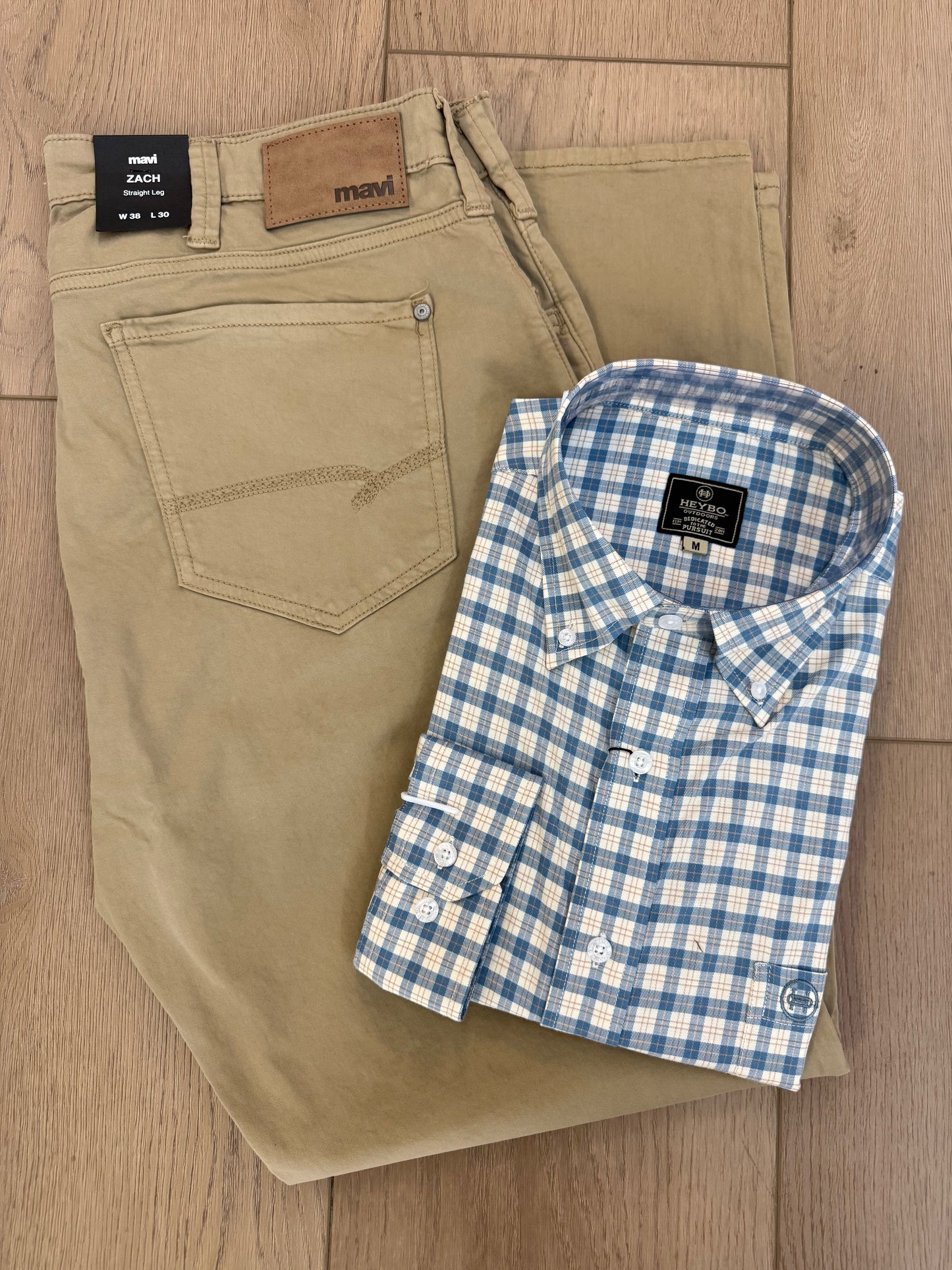Creekside Dress Shirt: Ocean Blue