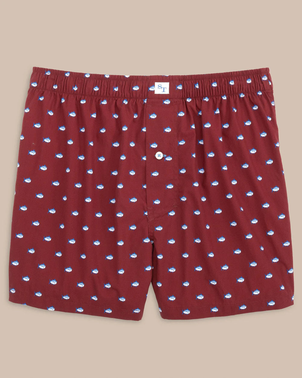 Skipjack Boxer Short - Muscadine