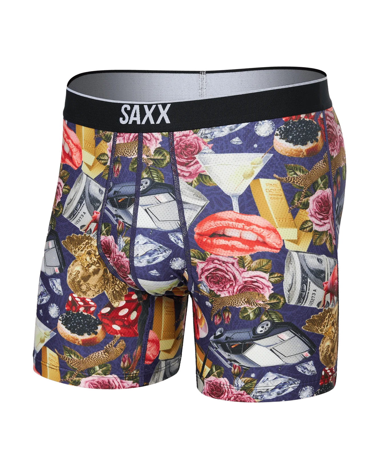 Volt Breathable Mesh Boxer Brief - 90’s High Roller