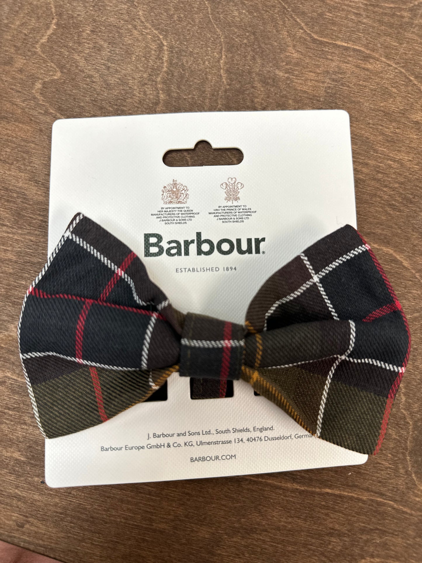 Barbour Classic Tartan Dog Bow Tie