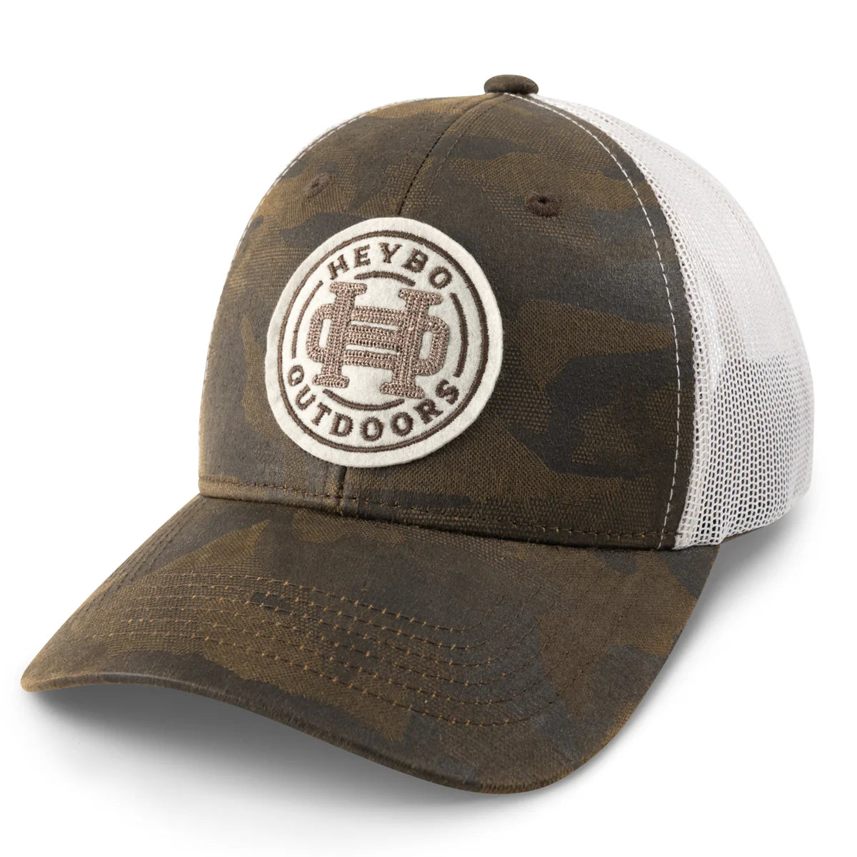 Camo Felt Patch Hat