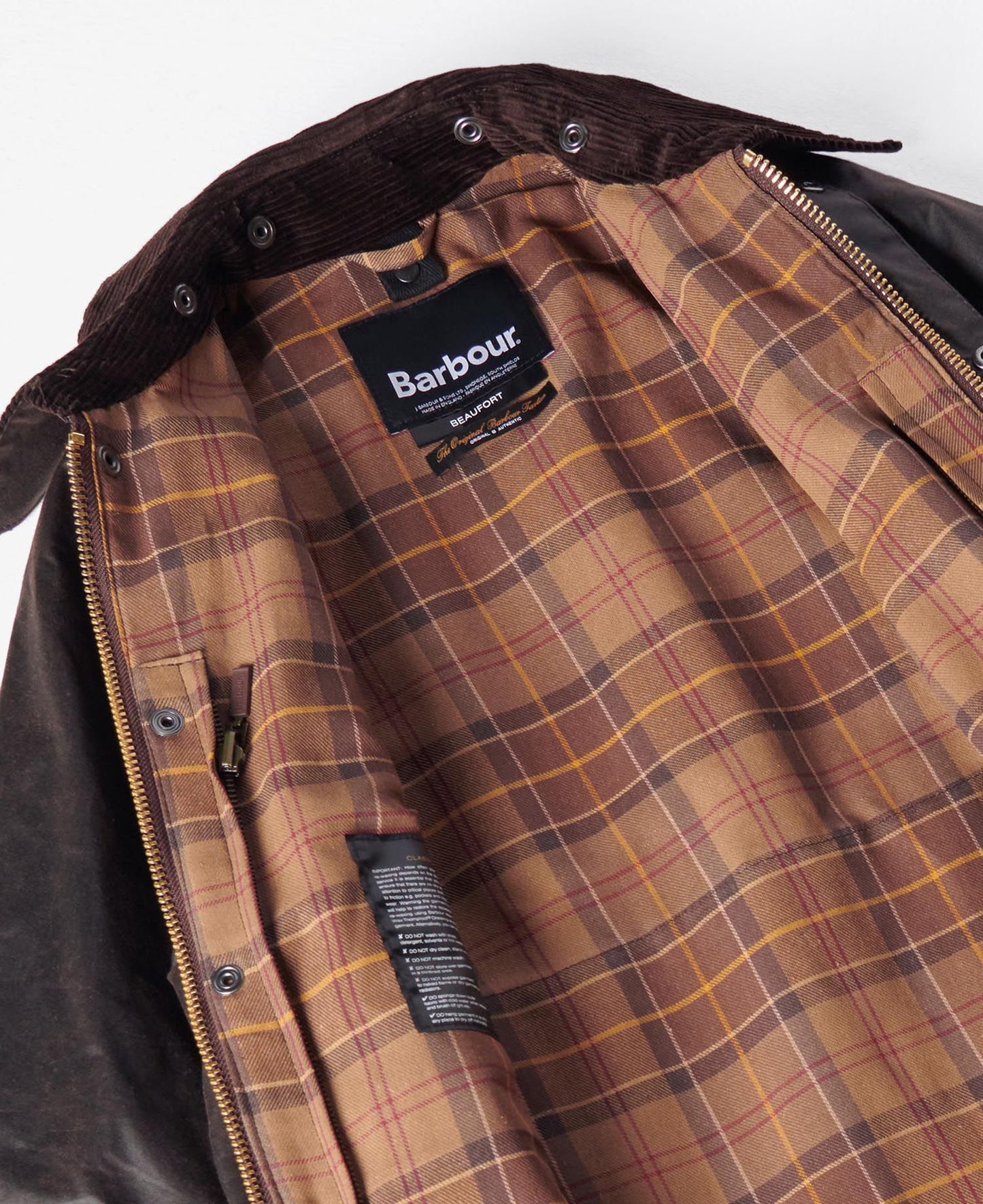 Barbour Beaufort Waxed Jacket - Rustic