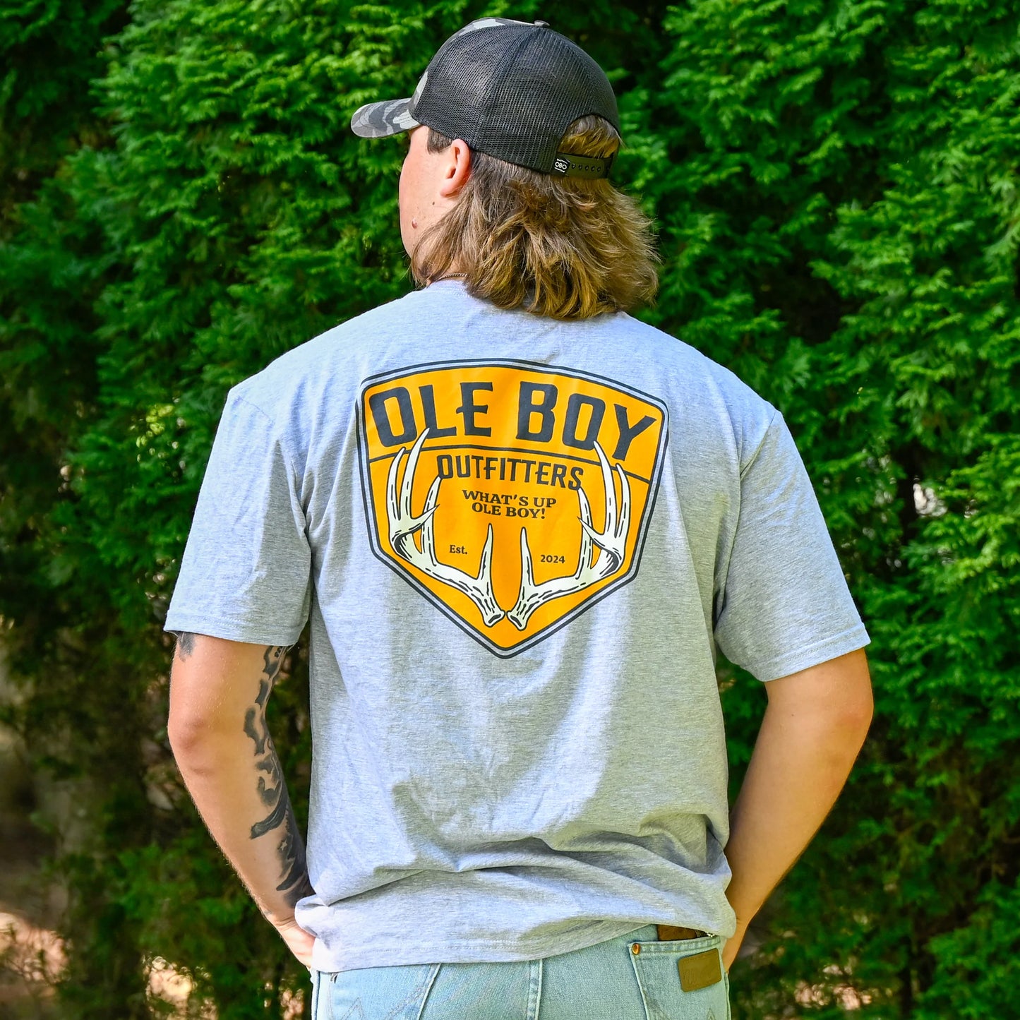 Ole Boy Deer Antler Tee