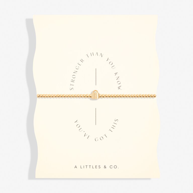 Share Happiness 'Stronger Than You Know, You Got This' Bracelet