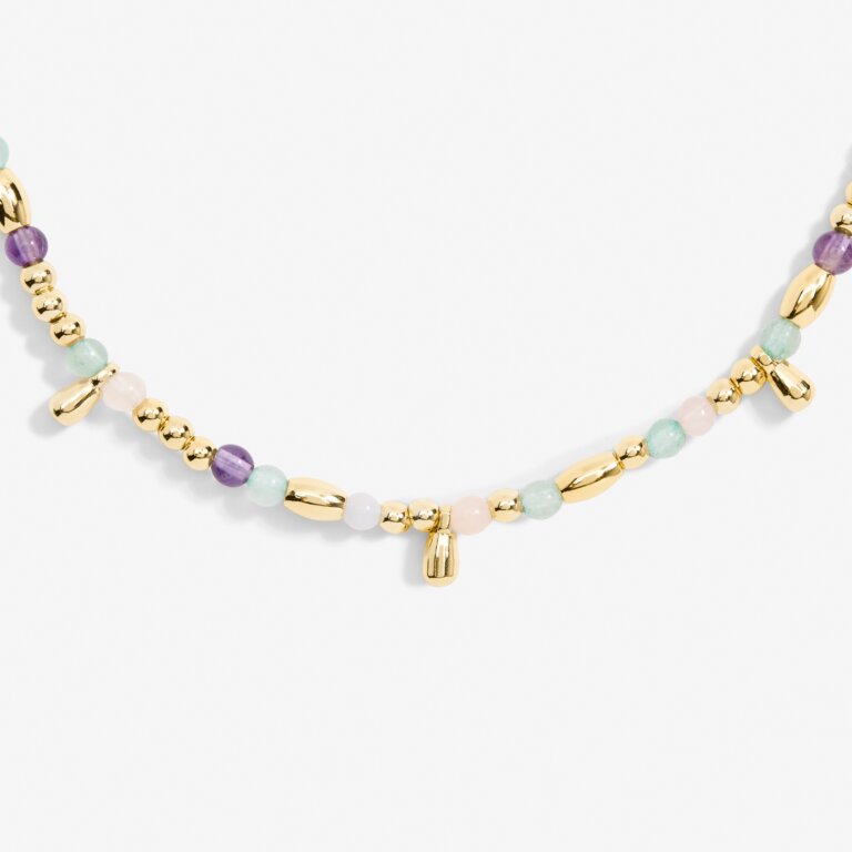 Multi Stone Anklet