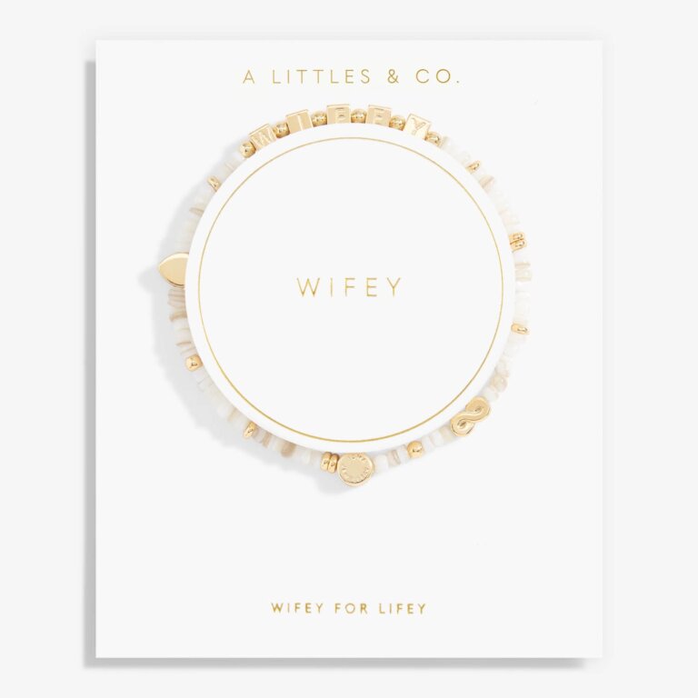 Bridal Happy Little Moments 'Wifey' Bracelet