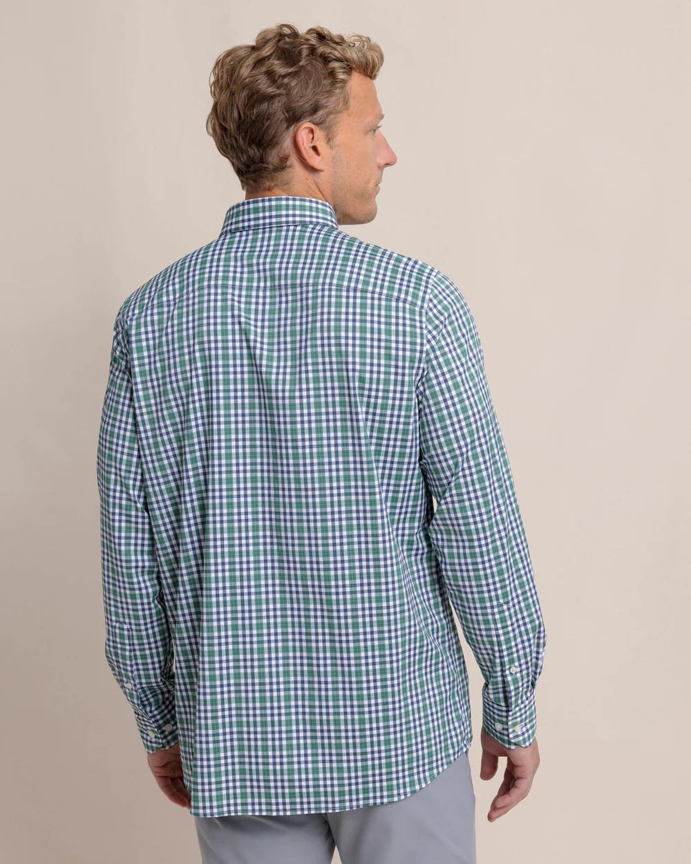 brrr° Intercoastal Haywood Plaid LS Sport Shirt - Fir
