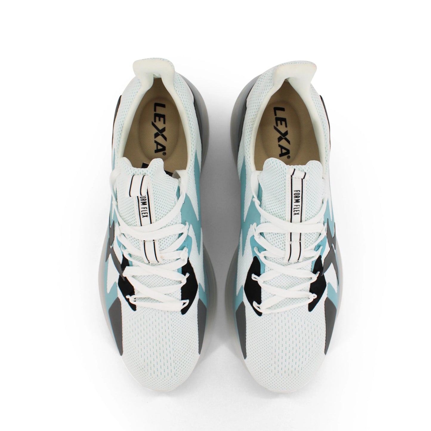 Form Flex Men's Shoes - White/Celeste