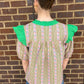Green/Purple Spring Top