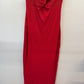 PK 0007 NWT Strapless Red Dress - Large
