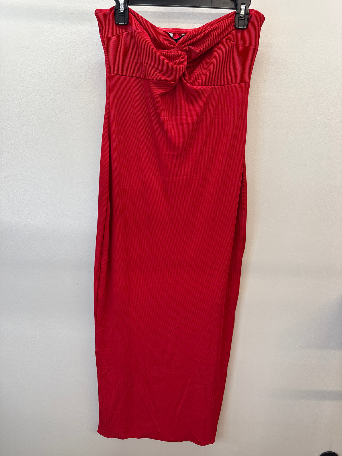 PK 0007 NWT Strapless Red Dress - Large