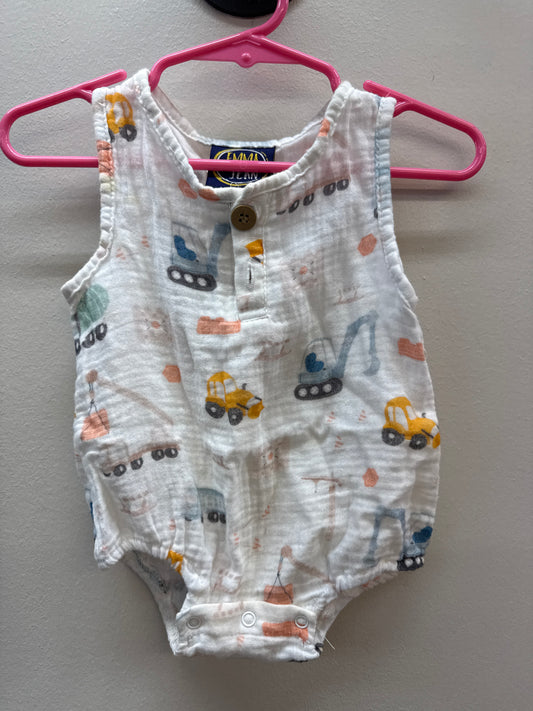 PK 0002 Emma Jean Construction Bubble - 6 months