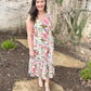 CROSBY Bryce Dress - Botanical Garden White