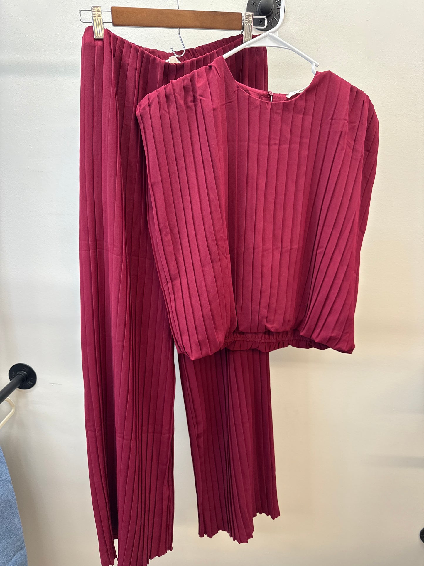 PK 0006 Wishlist Maroon Pant SET - Large