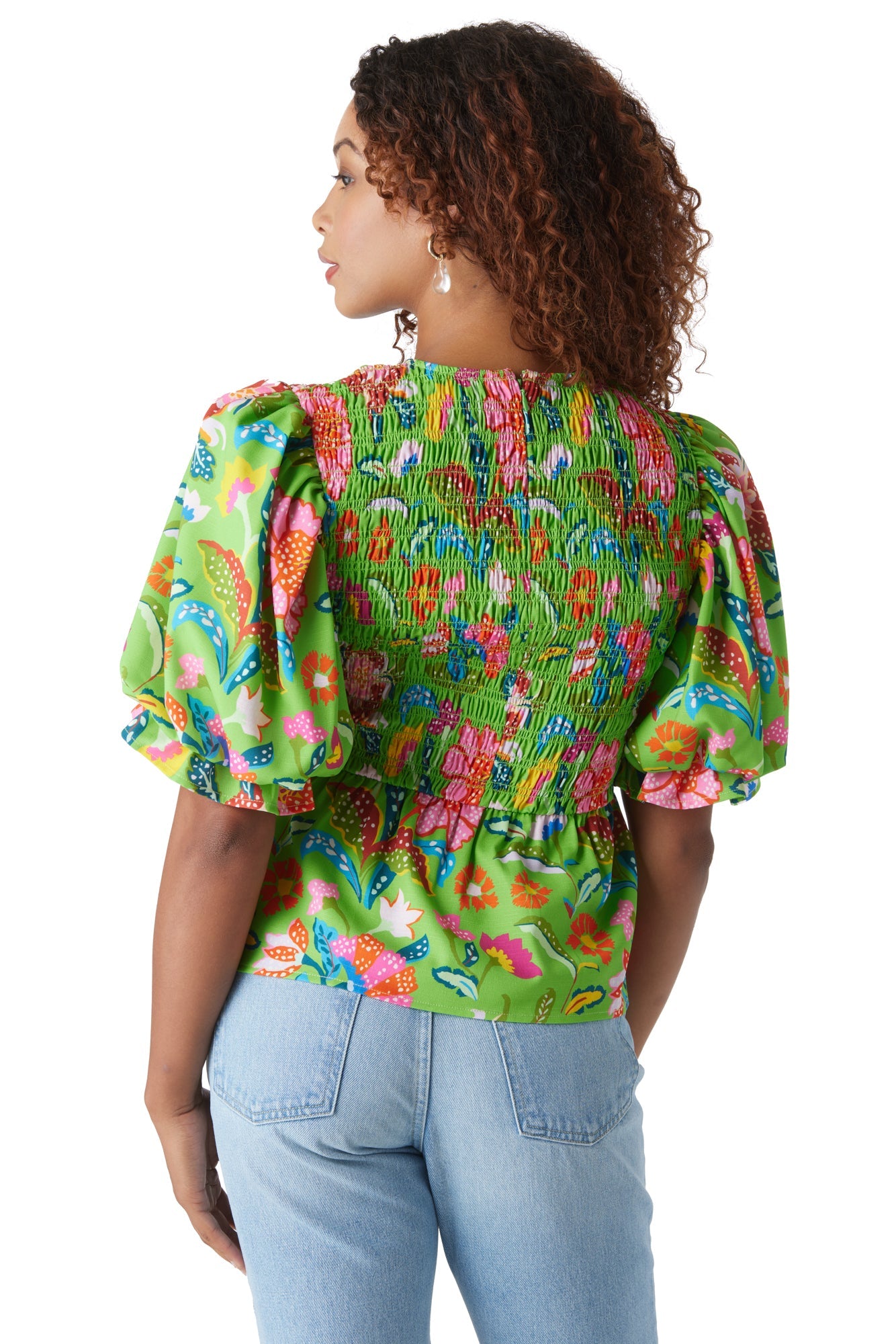 CROSBY Sloan Top - Botanical