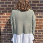 Sweater with Layered Top