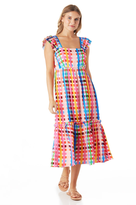 CROSBY Bryce Dress - Picnic Plaid